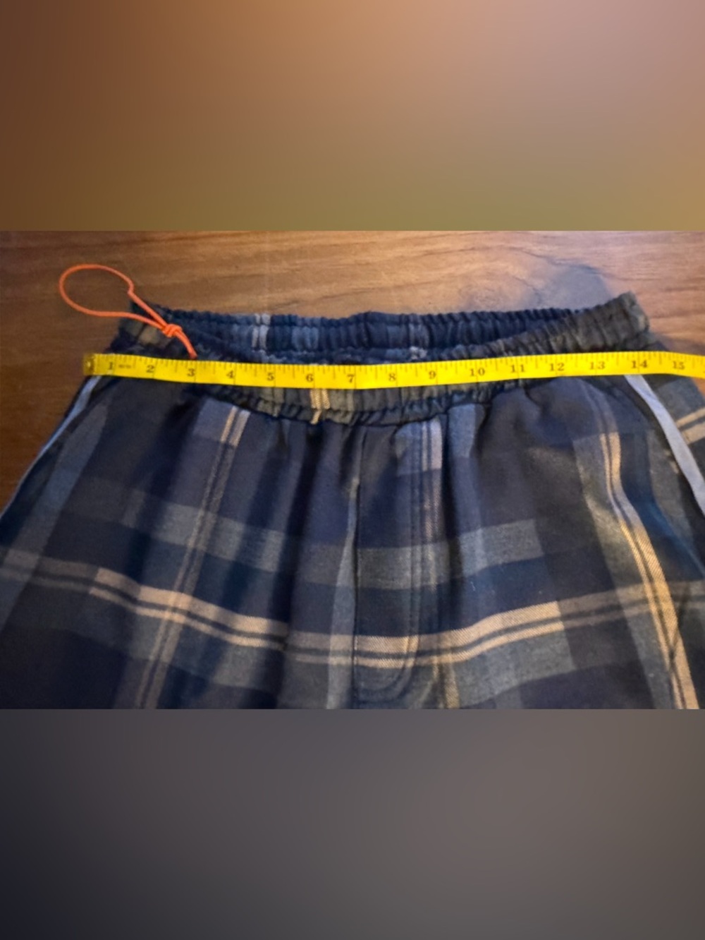 Heron Preston FW19 Plaid Stripe Track Pants Rare Text Made in Italy Size med - Picture 8 of 15